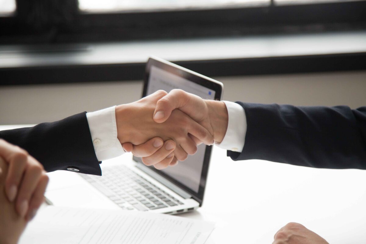 Businessman Handshaking